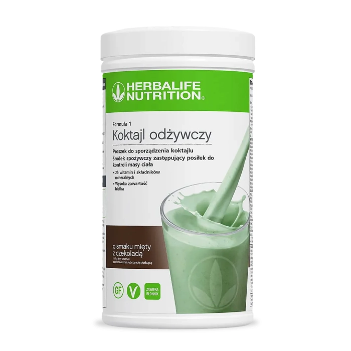 Koktajl Formuła 1 Herbalife mięta z czekoladą.webp