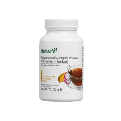 Herbalife Herbatka rozpuszczalna/ Rozpuszczalny napój ziołowy smak mango i smoczego owocu 102 g  