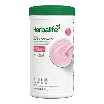Herbalife Koktajl Formuła 1 o smaku truskawkowo-arbuzowym  550 g SERIA LIMITOWANA  
