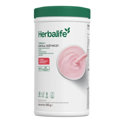 Koktajl Formuła 1  Herbalife truskawkowo-malinowy 550g