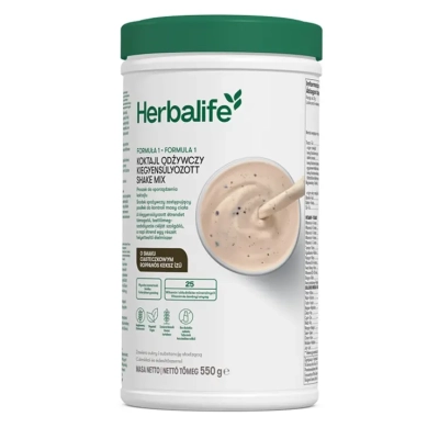 Koktajl Formuła 1 Herbalife ciasteczkowy 550g 